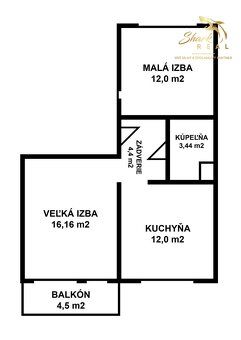 Na predaj 2 izbový svetlý byt v Pezinku, Moyzesova 56, nachá