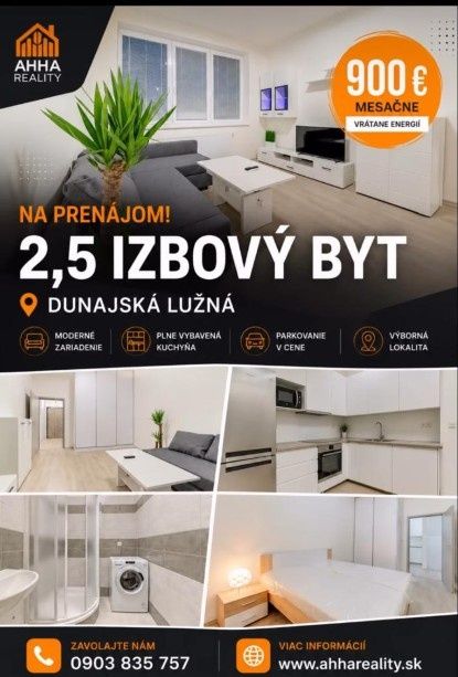 Ponúkame na prenájom krásny a moderne zariadený 2,5-izbový b