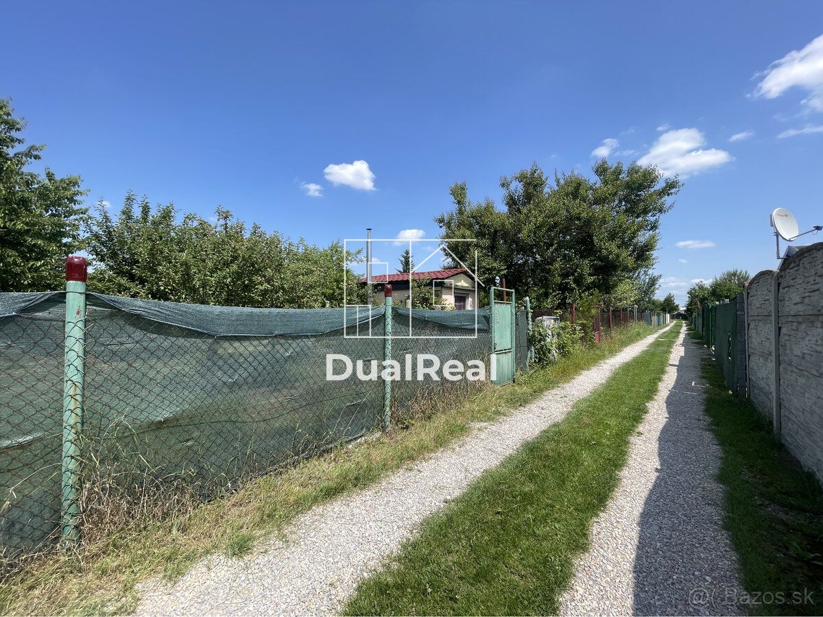 Exkluzívne ponúkame na predaj záhradu, v záhradkárskej časti