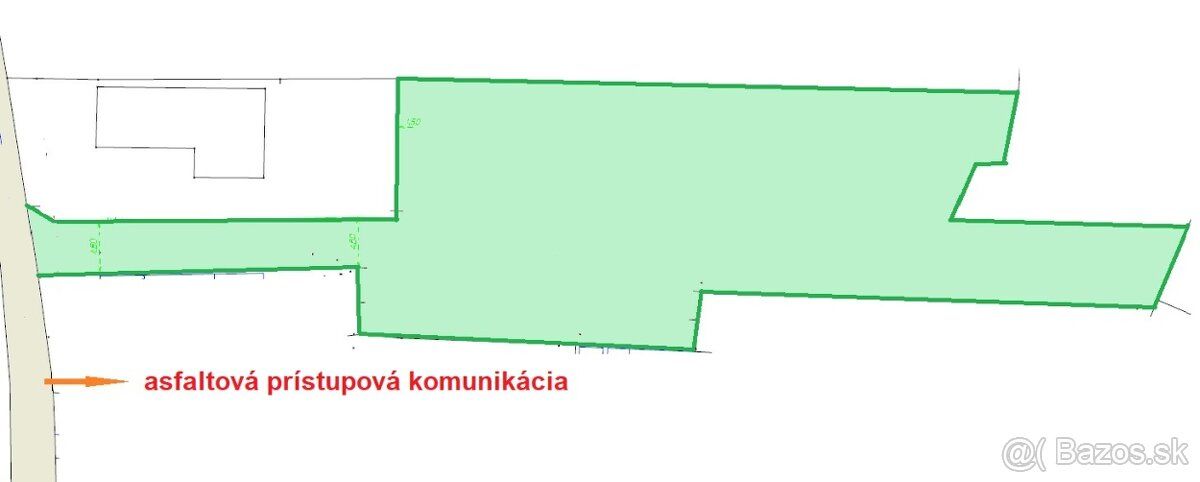 Slnečný a rovinatý stavebný pozemok v o výmere takmer 1400 m