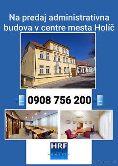 Ponúkame na PREDAJ administratívnu budovu v Bratislava III –