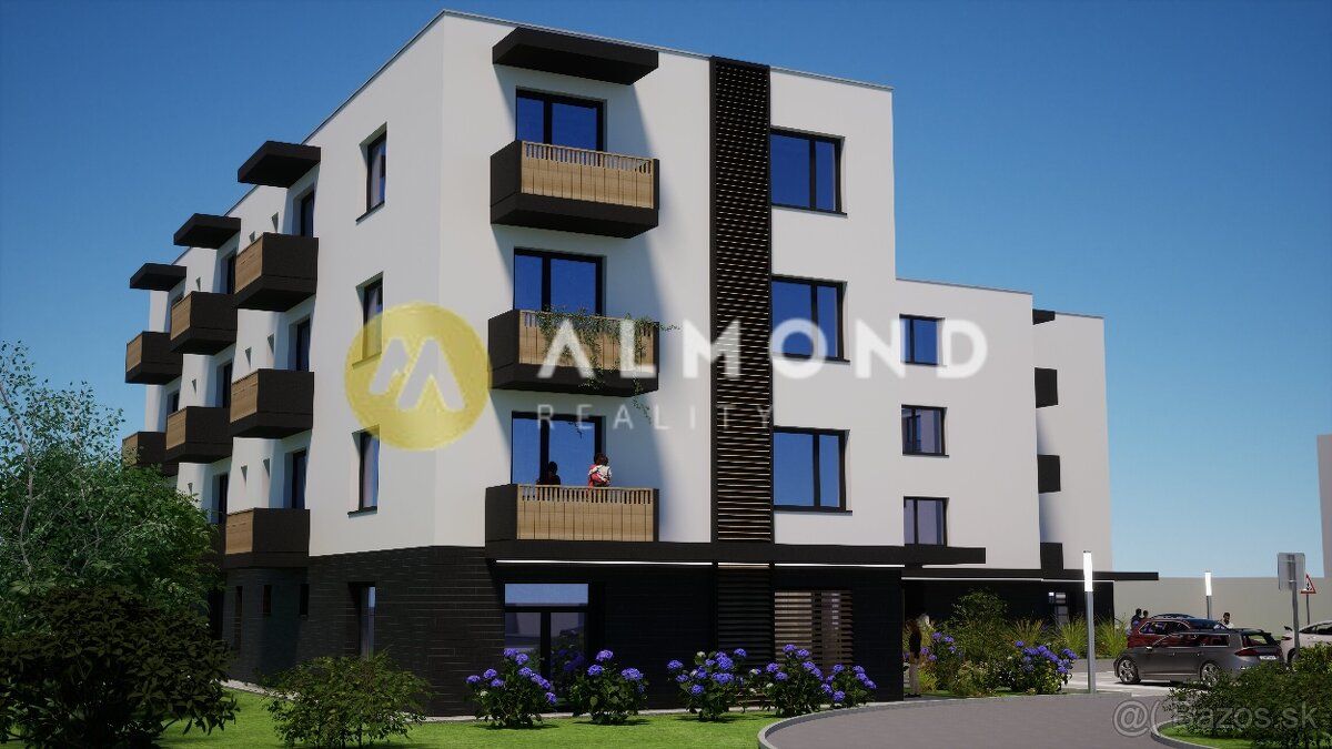 Almond Reality & Erik Bednár Vám predstavuje novostavbu byto