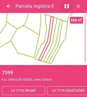 Predám dva pozemky (len obidva spolu) vedené ako orná pôda v