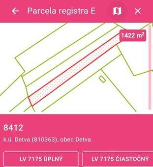 Predám ornú pôdu v okrese Detva časť dolná Chrapková neďalek
