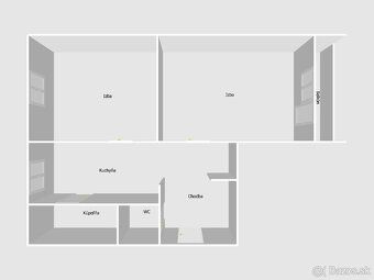 Reality Alpia Vám ponúkajú na prenájom zariadený 2-izbový by