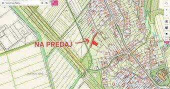 Priemyselný pozemok 2 500 m2 na Budovateľskej ul., Vranov n.
