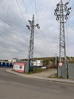 Priemyselný pozemok 2 500 m2 na Budovateľskej ul., Vranov n.