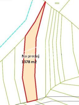 Ponúkame na predaj ornú pôdu v katastrálnom území Horná Súča