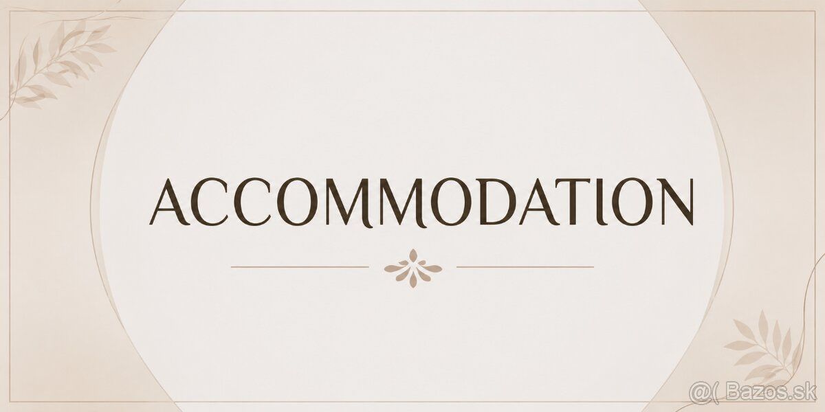 We offer a wide range of accommodation options, including ro