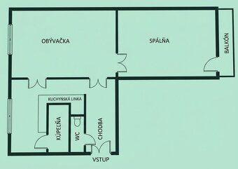 Realitná kancelária REMAX Vám ponúka na predaj veľký 2 izbov