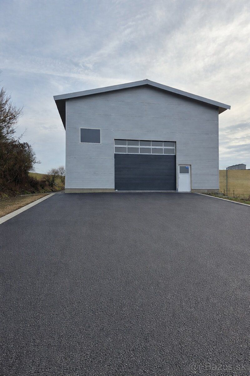 Nová sendvičová nizkoenergetická hala ,24m x 11m výška 6m, 3
