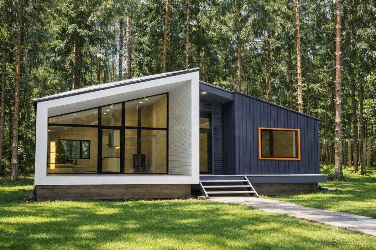 Predstavujeme vám modernú rekreačnú chatu na kľúč v jednej z