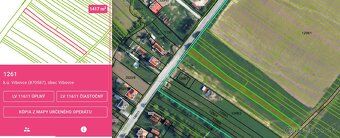 Ponúkame na predaj stavebný pozemok s výmerou 1417 m², situo