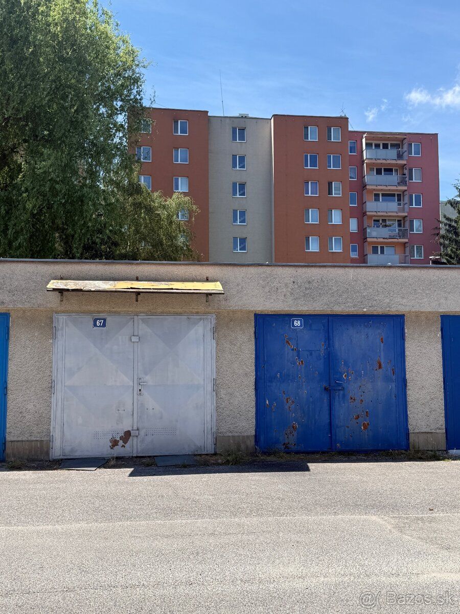 Ponúkam na predaj garáž v Trenčíne na sídlisku Sihoť, pri šk