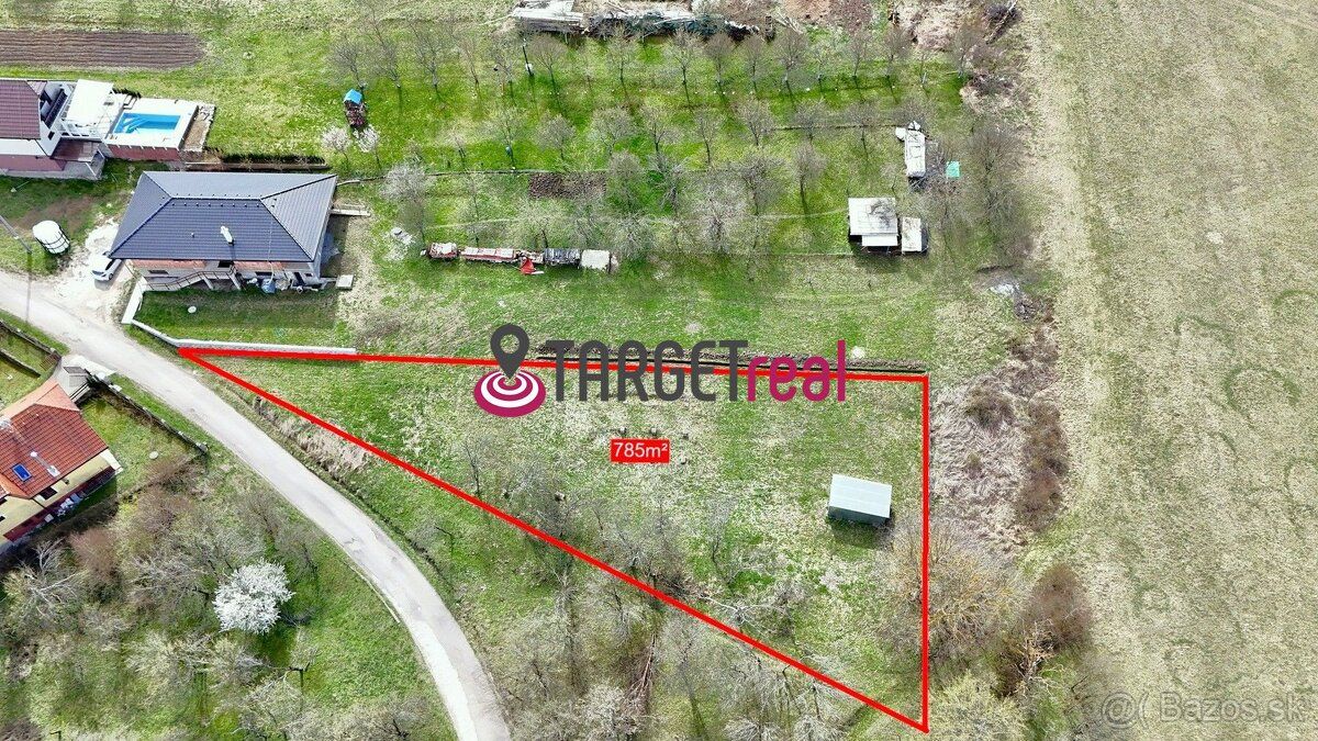 TARGETreal Vám výhradne ponúka na predaj stavebný pozemok na