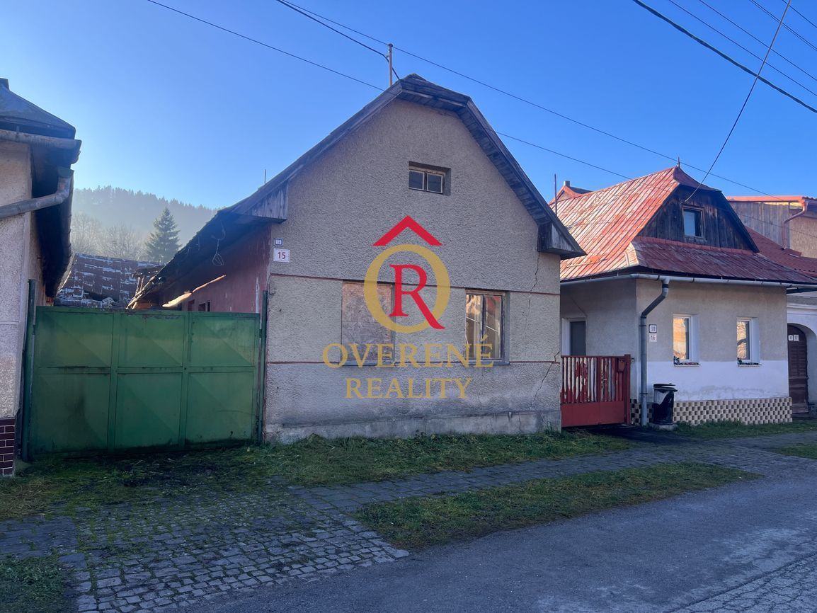 OVERENÉ REALITY - exkluzívne ponúkame na predaj rodinný dom 