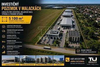 Ponúkame na predaj stavebný pozemok v Malackách na ulici Osl