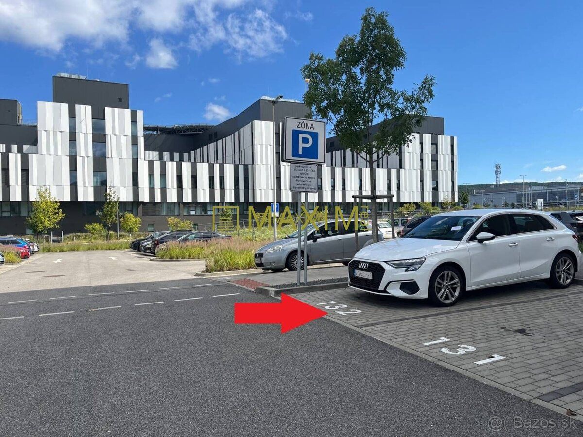 Ponúkame na prenájom parkovacie miesto č. 132 na ulici Jána 