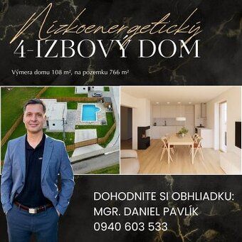 Predám novostavbu bungalov, Dom vo výstavbe, kolaudácia 11/2