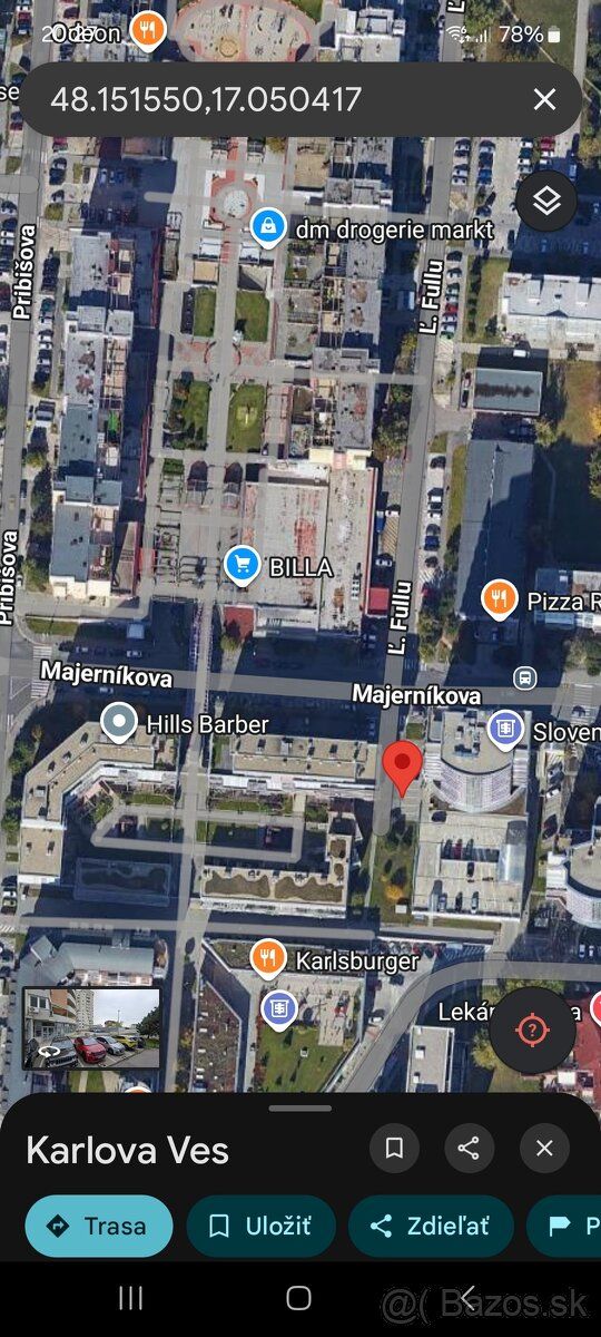 Predám vonkajšie parkovacie státie, na pohodlné parkovanie n