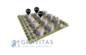 Gravitas ponúka exkluzívne na predaj úplne nový 2-izbový byt