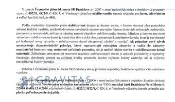 GRAVITAS ponúka na predaj pozemok v lukratívnej časti Bratis