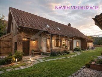 Ponúkame na predaj starší, vidiecky rodinný dom nachádzajúci