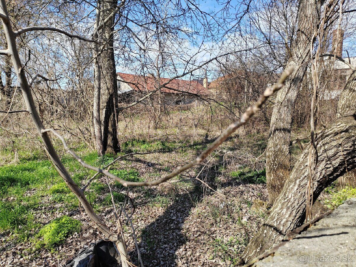 Pozemok v centre obce Čáry, pri obchode a škole. 540m2. Škol