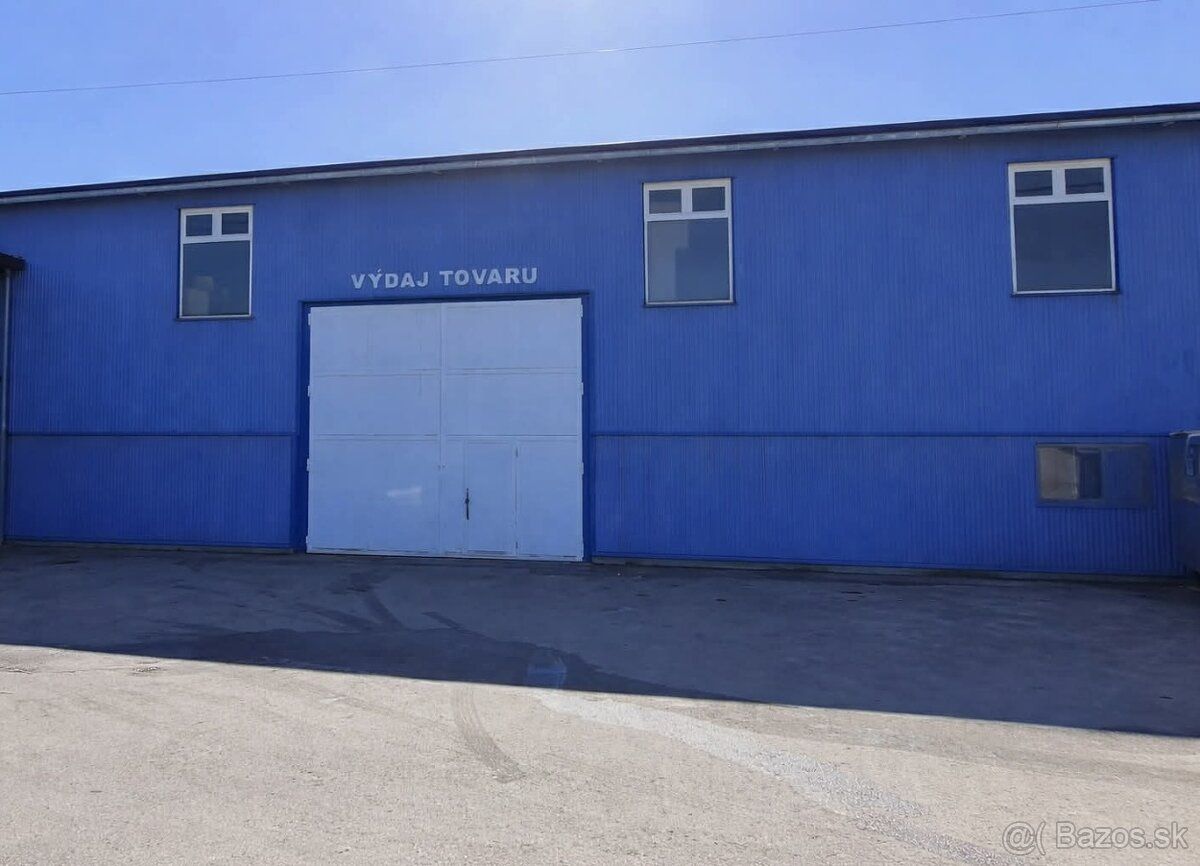Punukam k Dlhodobeho prenájmu Sklad o výmere 500m2, výška st