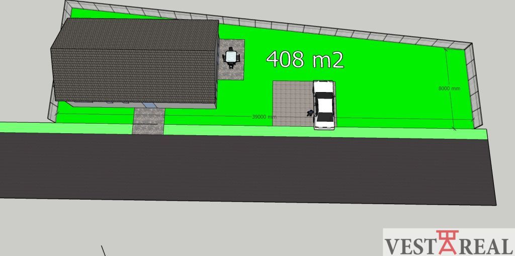 Ponúkame na predaj pozemok o výmere 408 m2 v meste Vrbové. R