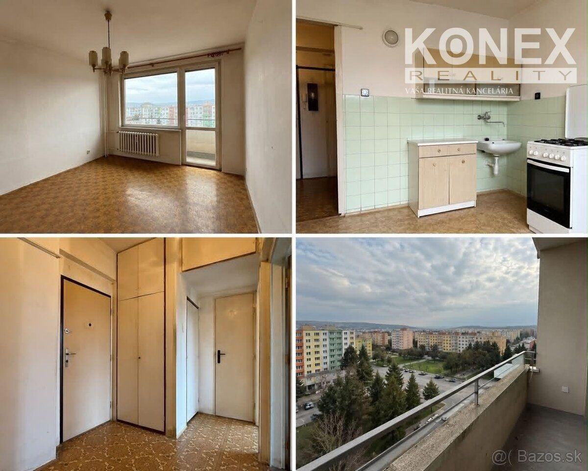 ID:4059 Ponúkame na predaj 1-izbový byt vo Vranove nad Topľo