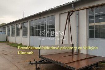 Typ: Sklady a haly Ulica: Veľké Úľany Obec: Veľké Úľany
Na p
