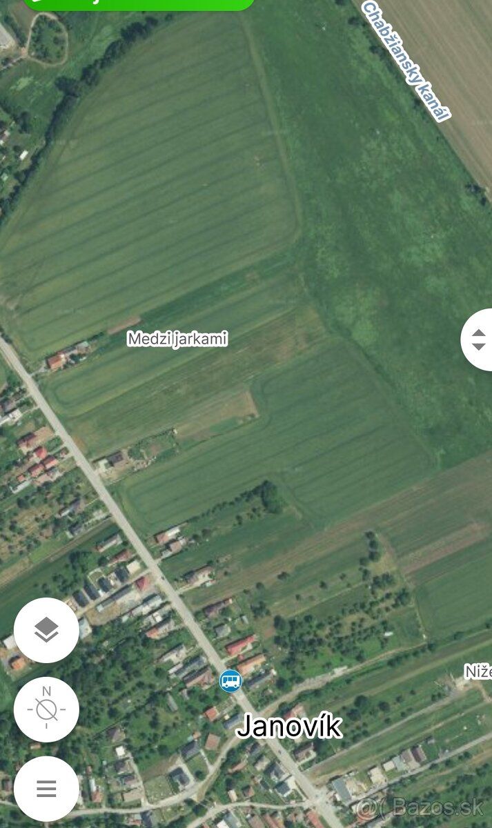 Predám ornú pôdu v Janovíku, 3 parcely, vysporiadané, podiel