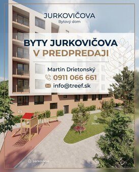 Realitná kancelária TREEF ponúka moderné byty v novom projek