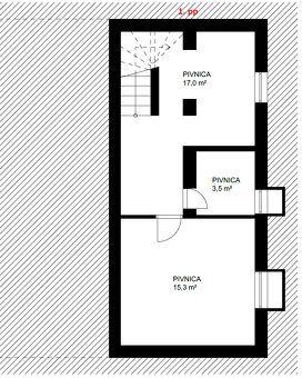 Ponúkame na predaj tehlový rodinný dom vo vyhľadávanej lokal