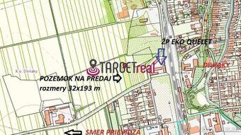 Predám zarybnené jazero - vodná plocha 4507m2 a priľahlý poz