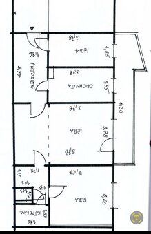 Popis • 3izbový byt po rekonštrukcii • úžitk. plocha 62m2 • 