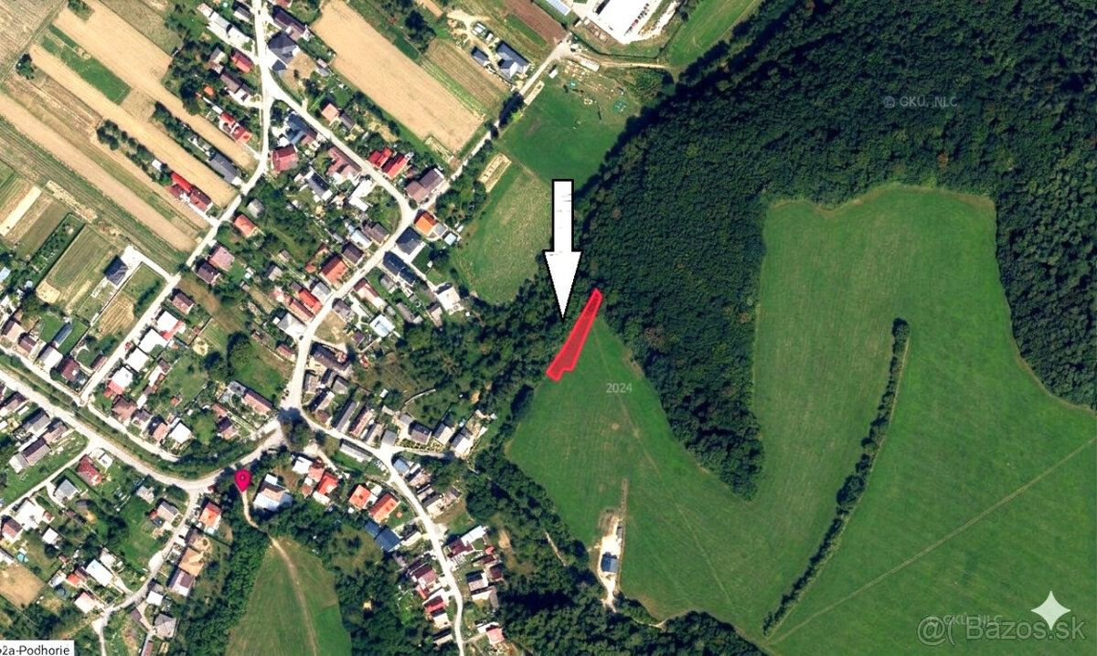 Ponúkame na predaj pozemok vedený ako orná pôda v katastráln