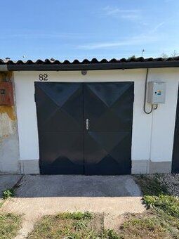 Dám do prenájmu dvojgaráž s montážnou jamou pri rodinnom dom