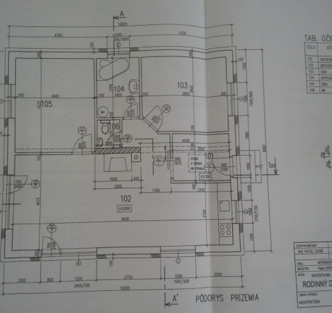 Pedam rozostavany bungalov 9x10m nizkoenergeticky ,stavebne 