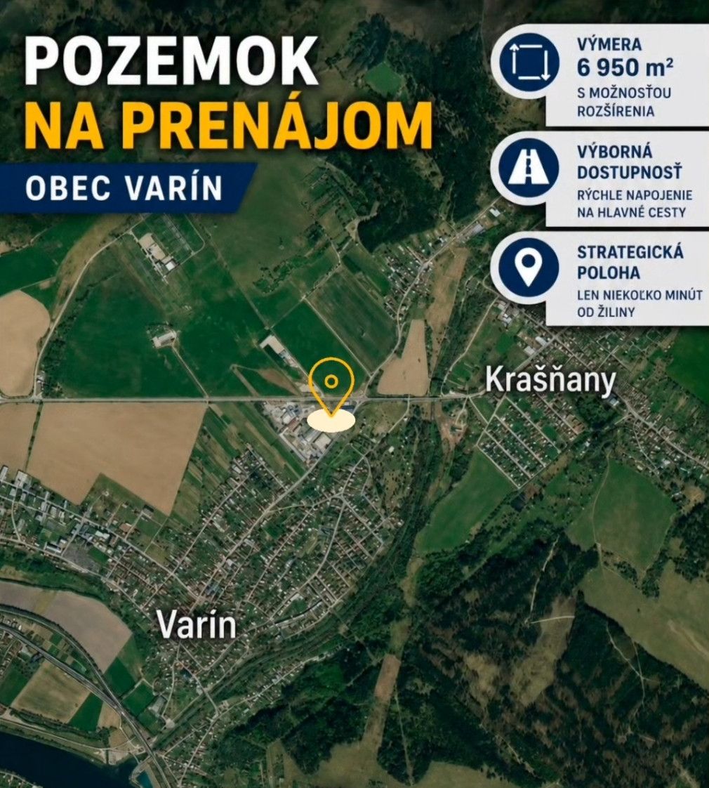 Typ: Komerčná zóna Ulica: Jozefa Martinčeka Obec: Varín
ELIS