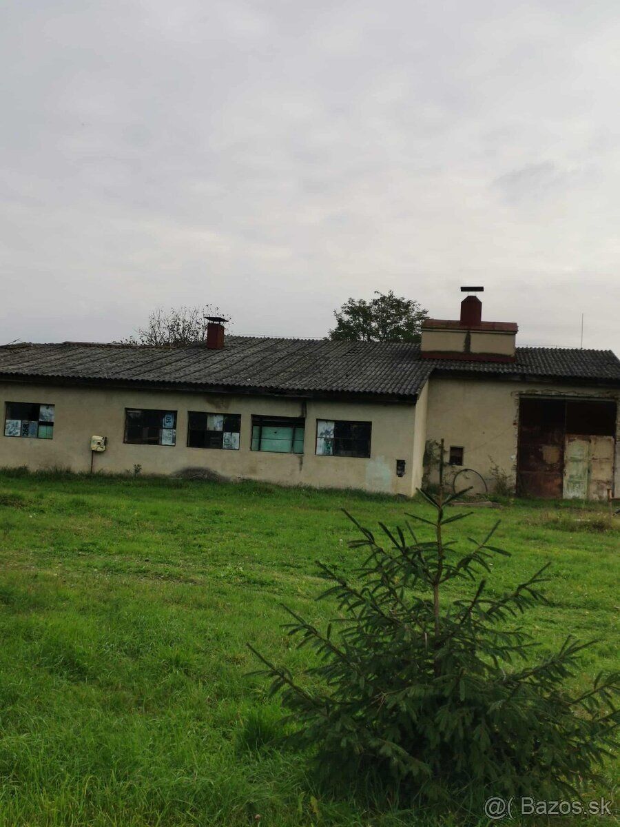 Budova na podnikanie! V okrese Lučenec v obci Mikušovce vám 