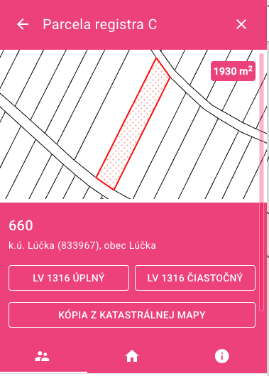 Ponúkame na predaj svahovitý pozemok v obci Lúčka. Pozemok j