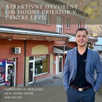 Ponúkame na prenájom obchodný priestor na pešej zóne (centru