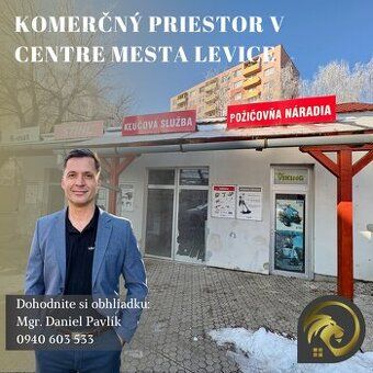 Ponúkame na prenájom obchodný priestor na pešej zóne (centru