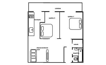 Продається дуже гарна 3-кімнатна квартира площею 89 м² разом з лоджією на 4 поверсі в будинку «D» популярного…