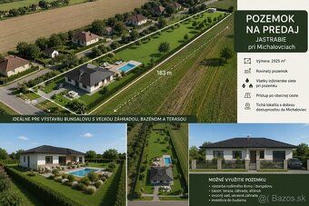 Ponúkame na predaj rovinatý pozemok v obci Jastrabie pri Mic