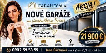Na predaj garáž s montážnou jamou, ktorá sa nachádza na ul. 