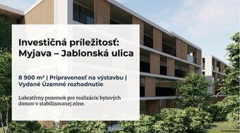 Predám v okrajovej časti Myjavy slnečný pozemok o výmere 703