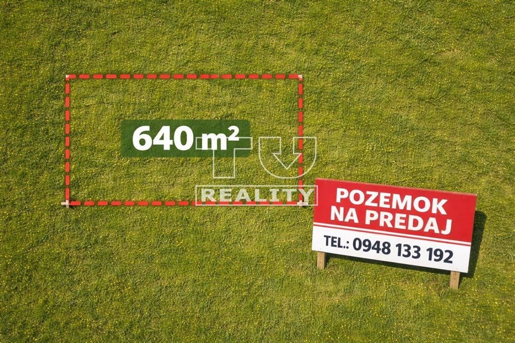 Stavebný pozemok 640 m2 – Veľké Bedzany, ideálny pre rodinný